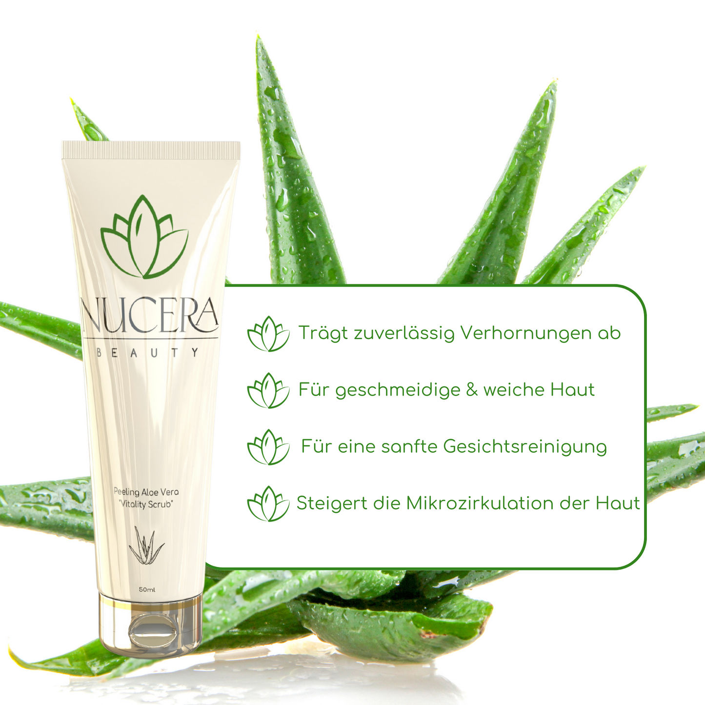 Peeling Aloe Vera "Vitality Scrub" 50ml